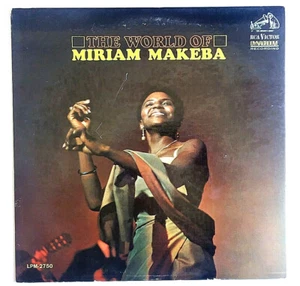 MIRIAM MAKEBA - The World Of Miriam Makeba -Vinyl LP 1963 RCA LPM 2750 MONO RARE - Bild 1 von 6