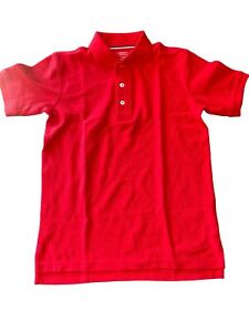 NWT French Toast Red School Uniform Polo Shirt Size L 10/12