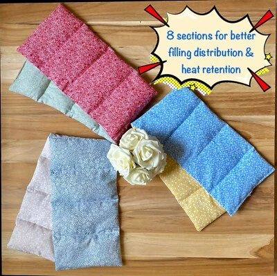 Microwaveable Weighted Neck - Shoulder Wrap Pillow, Hot Cold Pack, Rice Bag 23x6 - Image 1 of 4