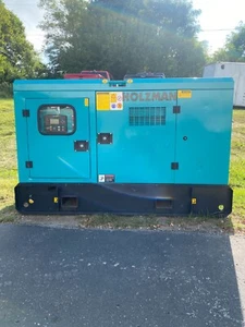 2020 HOLZMAN POWERGEN DIESEL GENERATOR WITH SMARTGEN CONTROLLER - 15KW / 15 KVA - Picture 1 of 3