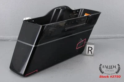 2007 Harley Electra Glide Right Saddlebag Bottom VIVID BLACK - Изображение 1 из 4