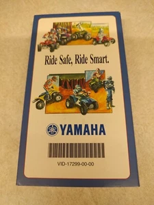 RARE! YAMAHA 2000 VHS ATV Ride Safe Ride Smart Training video *Buy 2 Get 1 Free* - Picture 1 of 3