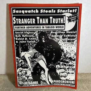 Pandemonium! Adventures in Tabloid World TTRPG Stranger Than Truth Atlas Games - Picture 1 of 13