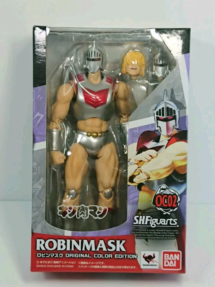 Фигурка Kinnikuman Robin Mask SH S.H.Figuarts оригинальное цветное издание Япония Bandai - Изображение 1 из 3