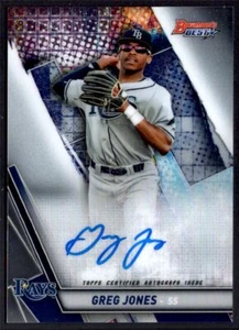 Greg Jones 2019 Bowman's Best Autographs Rookie On Card Auto #B19-GJ Tampa Bay - Picture 1 of 2