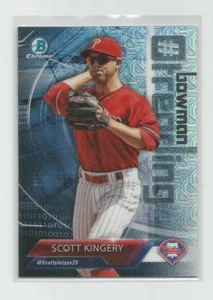 2018 Bowman Chrome SCOTT KINGERY Trending Mojo Refractor - Picture 1 of 1