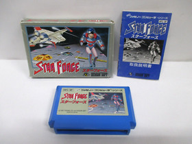 NES -- STAR FORCE -- Box, Manual. Shooter. Famicom, JAPAN Game 10302