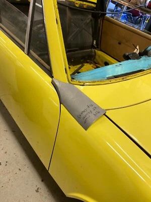¡Panel de reparación guardabarros delantero trasero Porsche 914 perfecto ajuste por fin!  91450303211A Foto 1 de 3