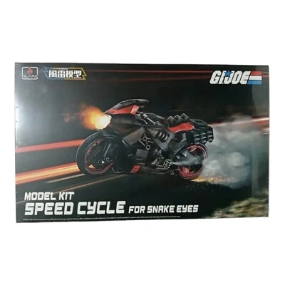 Flame Toys Furai G.I. Joe Speed Cycle for Snake Eyes 6" Model Kit #51399~NEW - Image 1 of 2