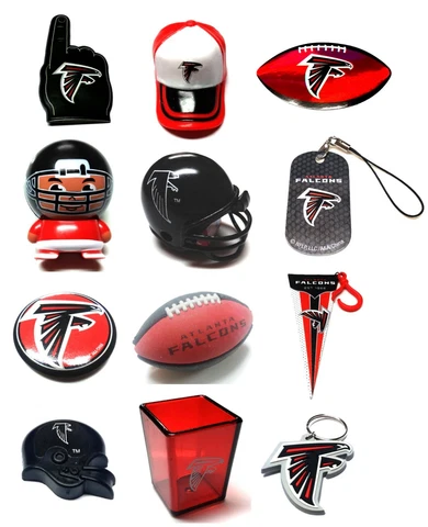 ATLANTA FALCONS NFL FOOTBALL MINI GUMBALL VENDING NOVELTY COLLECTIBLE YOU CHOOSE Cover