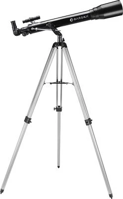 	BARSKA Starwatcher 700x70mm 525 Power Refractor Telescope with Altazimuth Mo... - Image 1 of 3