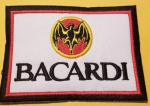 Parche bordado RON BACARDÍ aprox 2,75x4" - Imagen 1 de 2