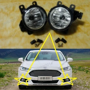 Left Right Front Bumper Fog Lights Driving Lamp For Ford Mondeo Fusion 2013-2015 - Picture 1 of 6