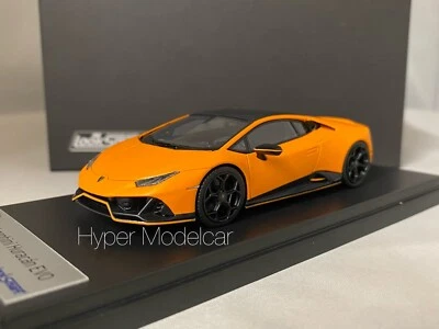 LOOKSMART 1/43 LAMBORGHINI HURACAN EVO FLUO CAPSULE 2020 MATT ORANGE ART.LS498FC - Immagine 1 di 3