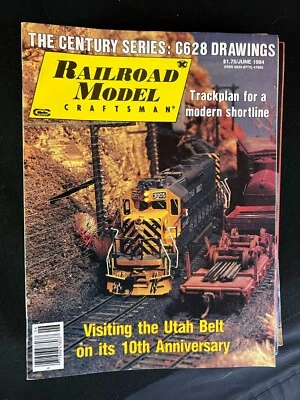 Revista Railroad Model Craftsman junio 1984 Foto 1 de 2