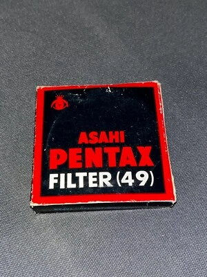 Vintage Asahi Pentax 49mm Skylight Camera Lens Filter Made in Japan New - Image 1 of 4
