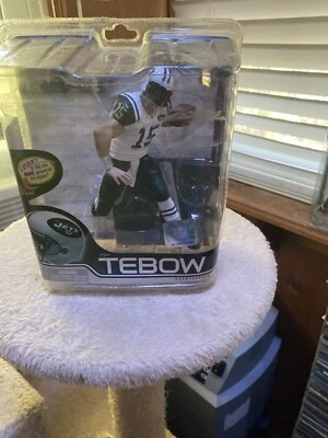 Figura de acción Tim Tebow McFarlane Toys NFL Series 31 NY New York Jets nuevo en paquete Foto 1 de 2