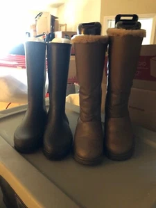 1 pair Eddie Bauer Women’s boots,1 pr, Naturalizer boots,size 8, size 8-1/2,NEW! - Picture 1 of 4
