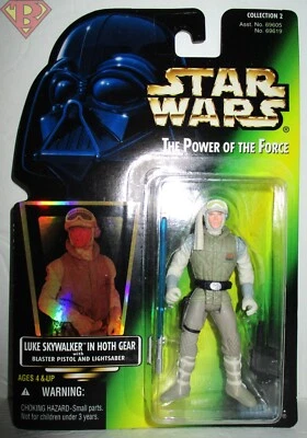 LUKE SKYWALKER HOTH GEAR Star Wars Power of the Force 3.75" Figure Kenner 1996 - Image 1 of 4