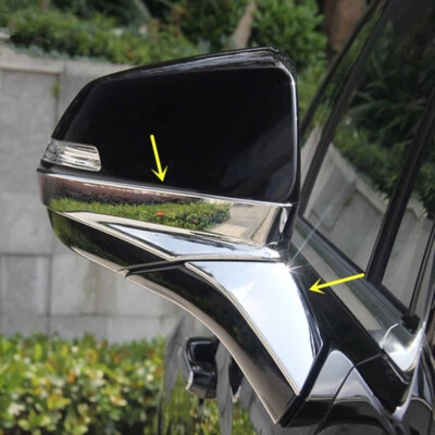 Chrome Rearview Mirror Pillar Moulding Trim For Cadillac XT5 2017-2022 - Image 1 of 4