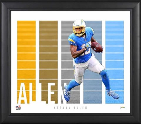 Keenan Allen Los Angeles Chargers Framed 15x17 Player Panel Collage Cover