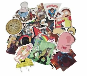 Lote de 25 calcomanías temáticas de Gravity Falls surtidas - Imagen 1 de 1