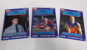 Fitzroy Lions - Stimorol Football Cards - McCormack, Gale & Kappler - AFL - 1990 - Picture 1 of 9