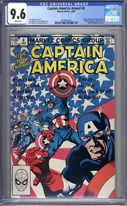 Captain America Annual #6 - CGC 9.6 (NM+) 1982 Bronze Age - High Grade - Picture 1 of 2