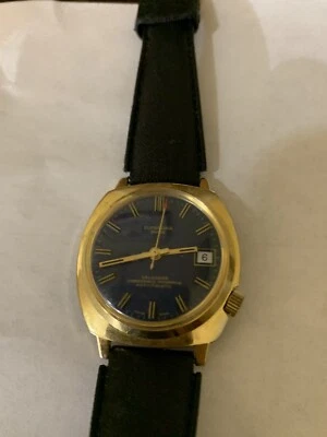 1970s NOS Perfeito Estado Não Usado Superoma Antimagnético Inquebrável Mola Principal Windup Watch - Imagem 1 de 4