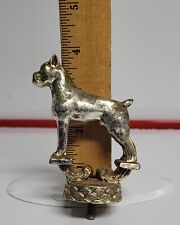 Heavy-Metal "BOXER BREED" Dog Trophy Top Screw-In Design approx. 4" tall