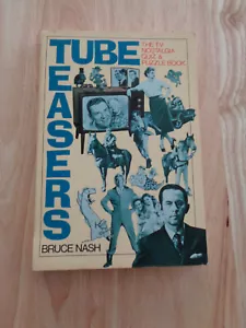 Tubeteasers : The TV Nostalgia Quiz and Puzzle Book by Bruce M. Nash 1984 SC - Imagen 1 de 1
