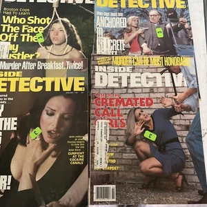 Inside Detective 1981 True Murder Crime Stories Vintage Polizeifälle 4 Magazin - Bild 1 von 5