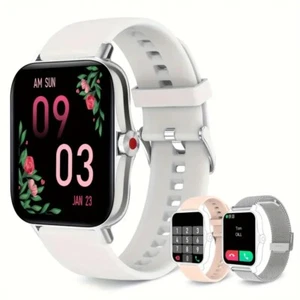 Un Reloj Inteligente Mujer Compatible con iPhone y Android,Rastreador Avanzado de Salud - Imagen 1 de 7