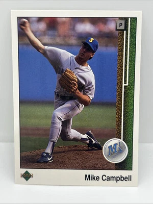 1989 Upper Deck - Mike Campbell #337 - Image 1 of 2