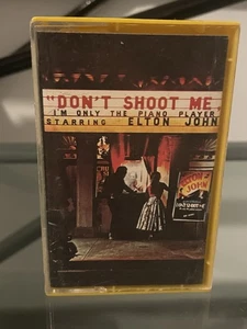 RARE CASSETTE K7 AUDIO TAPE MC - ELTON JOHN - DON’T SHOOT ME - 1973 ORIGINAL🎸 - Picture 1 of 4