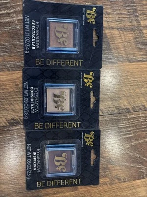 3-PK Beauty Essentials Sombra de ojos, compacta, .08 oz. Cada Foto 1 de 4