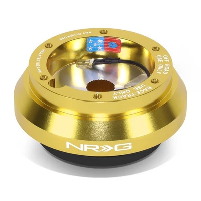 Adaptador de cubo de volante cromado dorado para camioneta Toyota Supra Camry Celica NRG Foto 1 de 4