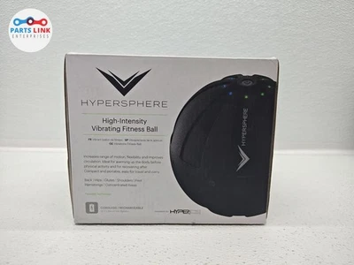 Bola de masaje vibratoria Hyperice Hypersphere recuperación atlética 3 velocidades negra 5" Foto 1 de 4