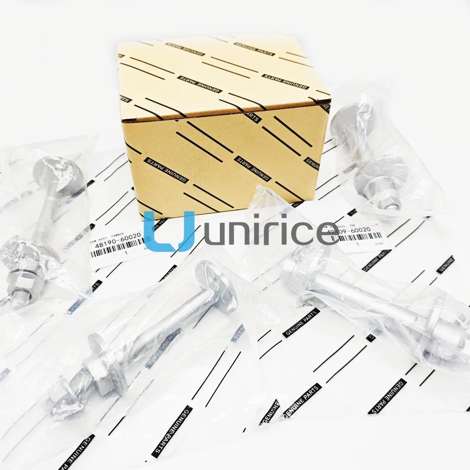 4x Front Alignment Camber Adjustment Bolts Kit For Toyota 4Runner FJ Cruiser New Foto 1 de 4