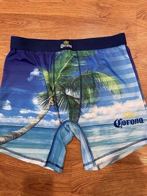 Corona Beer Mens Boxer Briefs Underwear Bioworld NEW Medium - Image 1 of 2