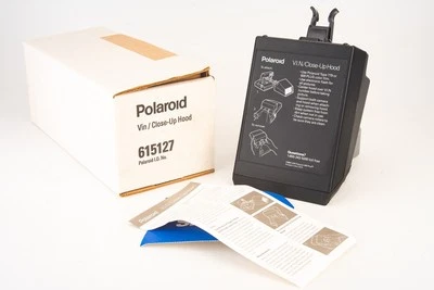 Polaroid VIN Close Up Macro Hood Attachment for 600 Series Cameras NOS MINT V25 - Image 1 of 4