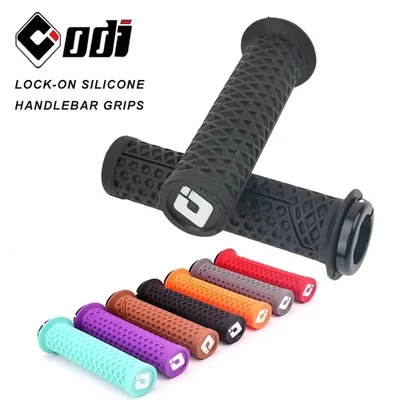 ODI ELITE PRO V2.1 Mountain Bike Lock On Grips MTB Grips Rubber Bar Handlebar - image 1 of 4
