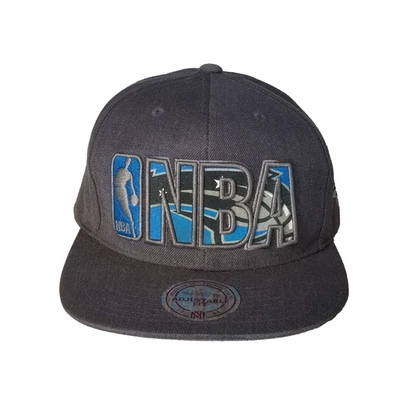 NBA Orlando Magic Cap Hat Mitchell & Ness Gray Snapback Flawed - Image 1 of 4