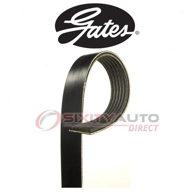 Gates Serpentine Belt for 2007-2016 Chevrolet Silverado 3500 HD 6.6L V8 - dx - Image 1 of 4