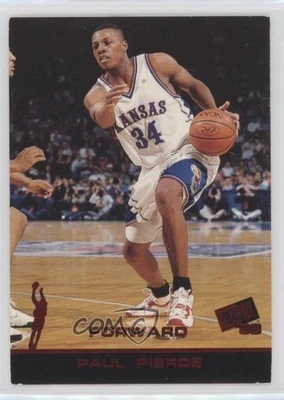 Press Pass 1998 rojo Paul Pierce #5 novato RC HOF Foto 1 de 2