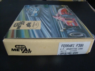 kit 1/43 BBR Ferrari F300 GP Argentine 1998 "Winner" - Photo 1/4