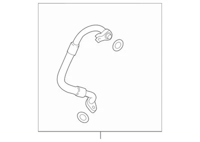 Línea de refrigerante original Mercedes-Benz 232-830-79-00 Foto 1 de 2