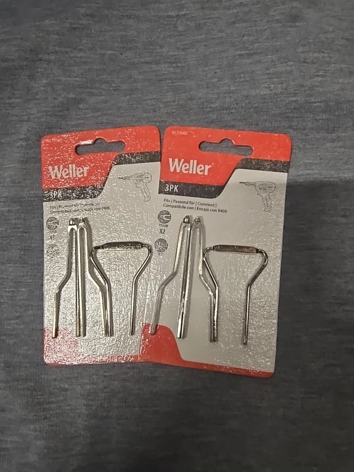 WELLER WLTS9400 3-PACK REPLACEMENT SOLDERING TIPS - FACTORY