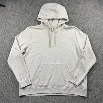 Nike Mujer XXL Ropa Deportiva Club Polar Sudadera con Capucha Pullover Sudadera Pecho Swoosh Foto 1 de 4