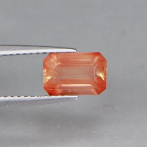 1.14 Cts_Ravishing Best Color_100% Natural Unheated Red Andesine_Sunstone - Picture 1 of 3